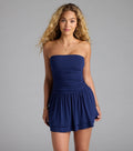 Flirty Allure A-Line Mini Tube Dress