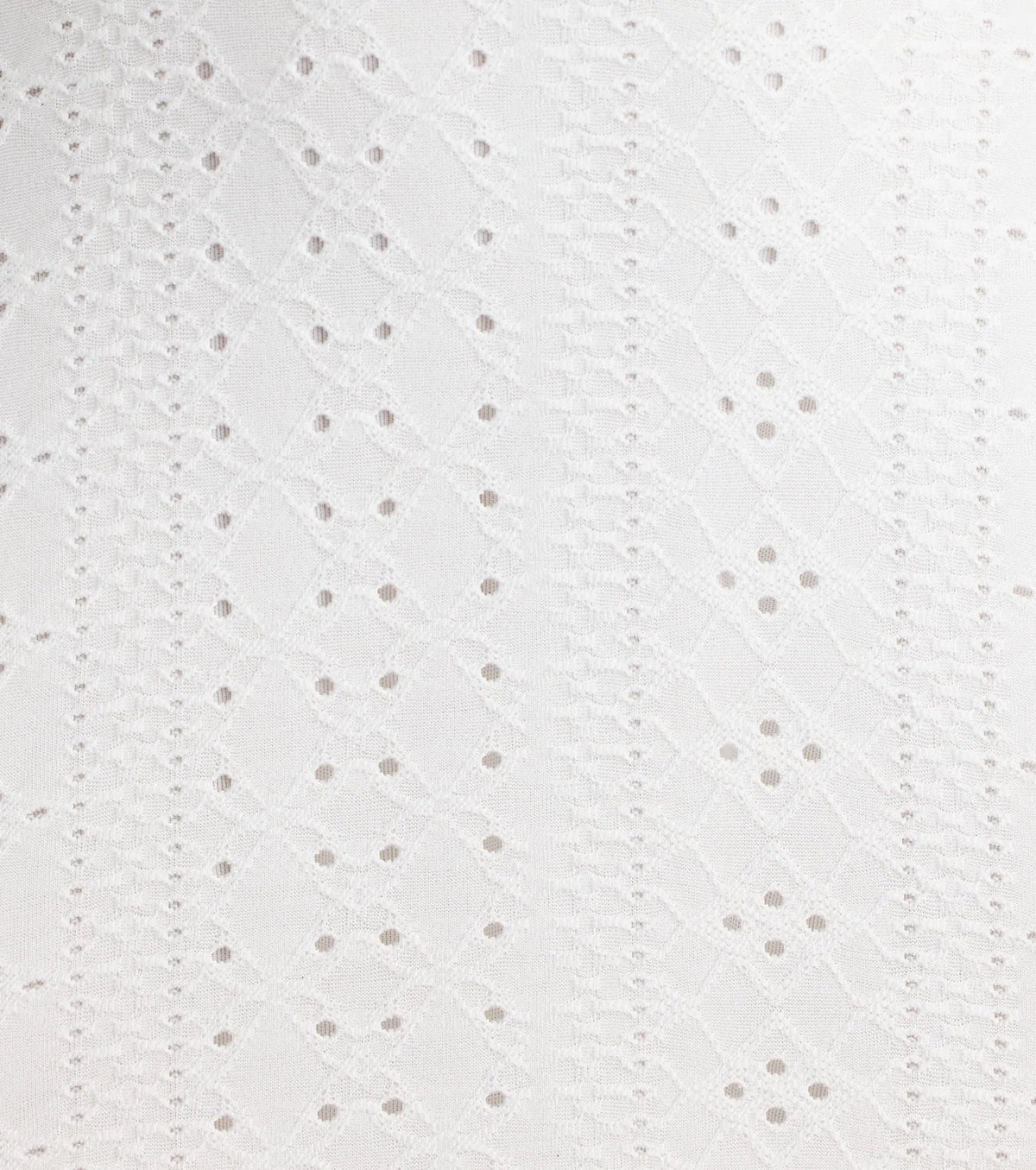 Pretty Vibes Eyelet Knit Layered Skater Dress