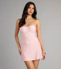 Said What She Said Halter Mini Dress