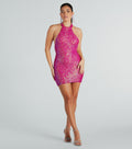 Cheers To Glamour Sequin Backless Mini Dress