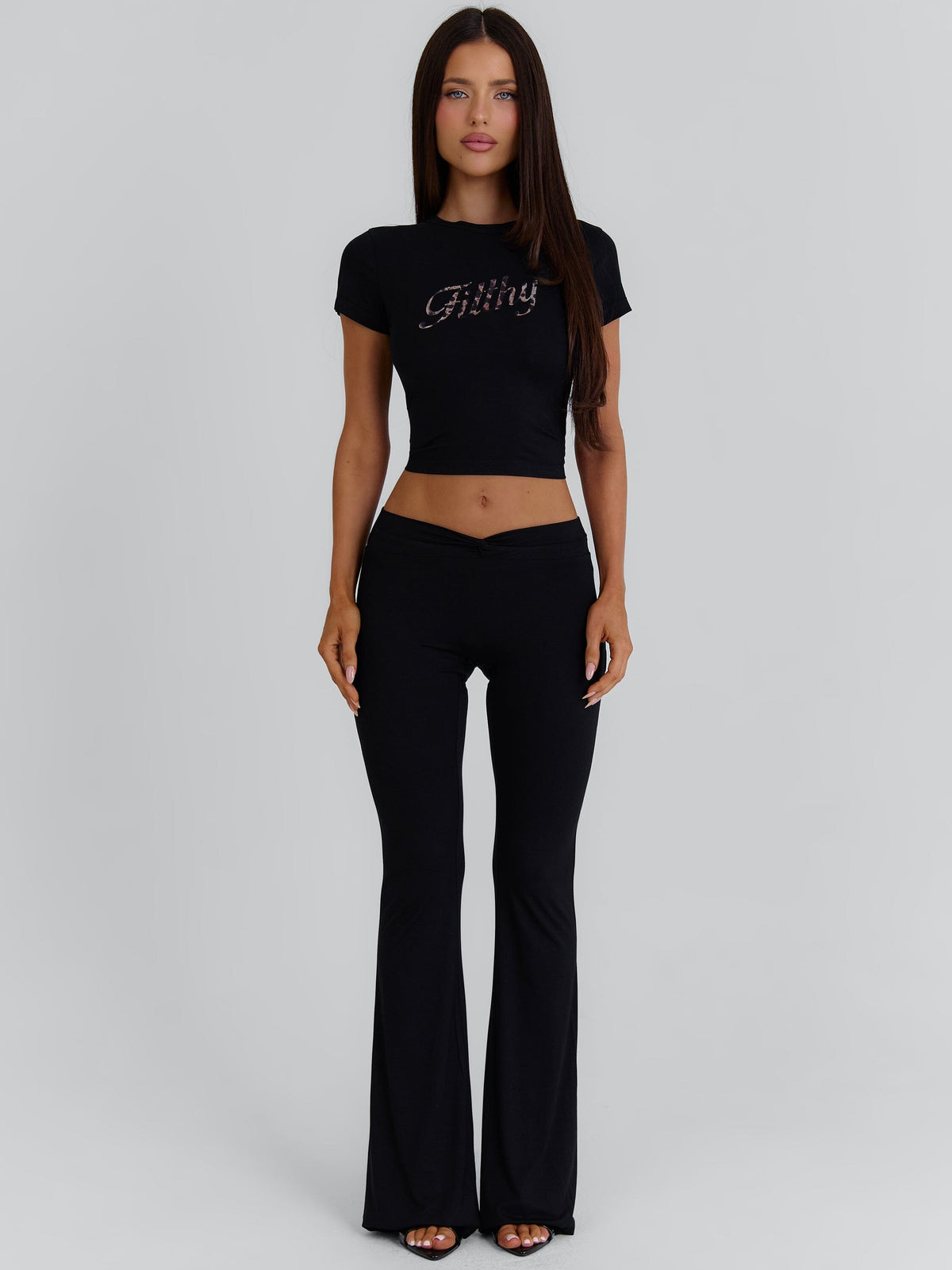 Adrianna Pant Black