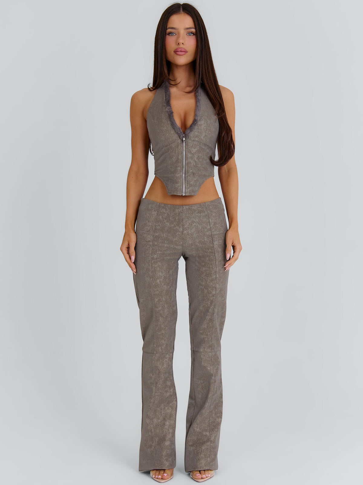 Anouk Corset Top Grey