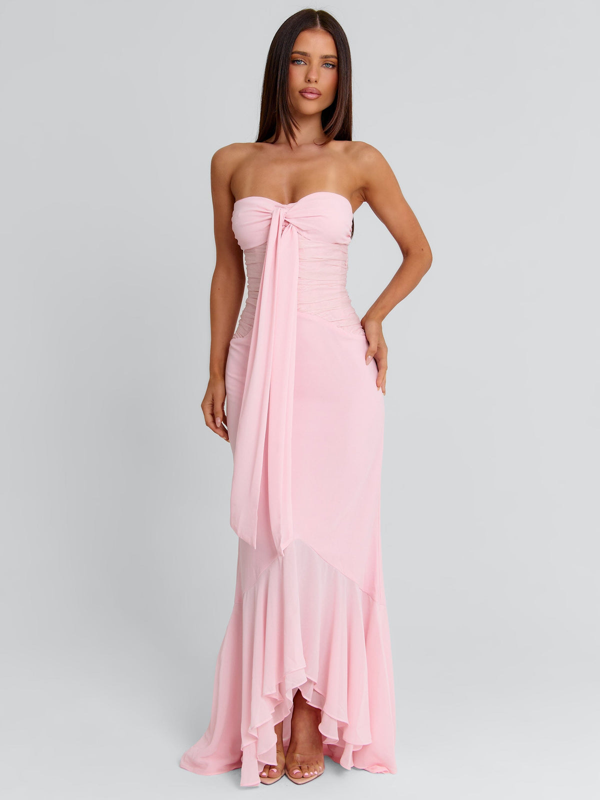 Bella Maxi Dress Light Pink