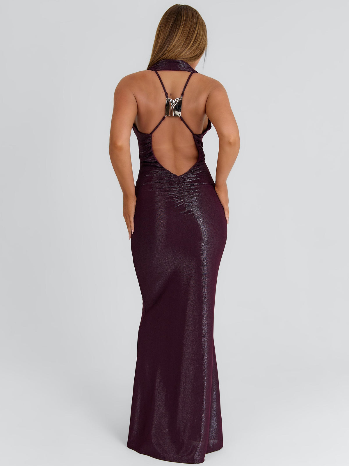 Britt Maxi Dress Plum