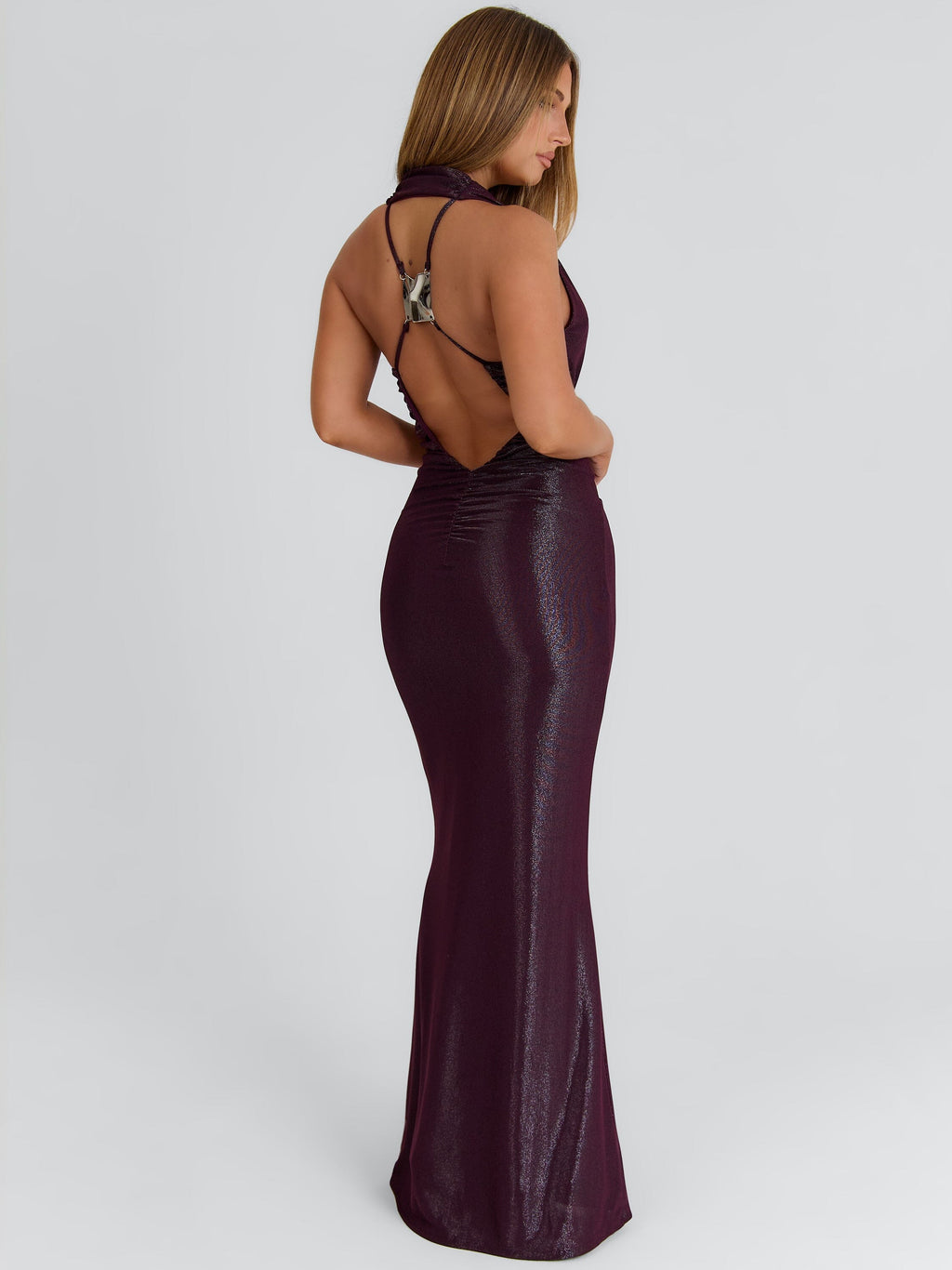 Britt Maxi Dress Plum