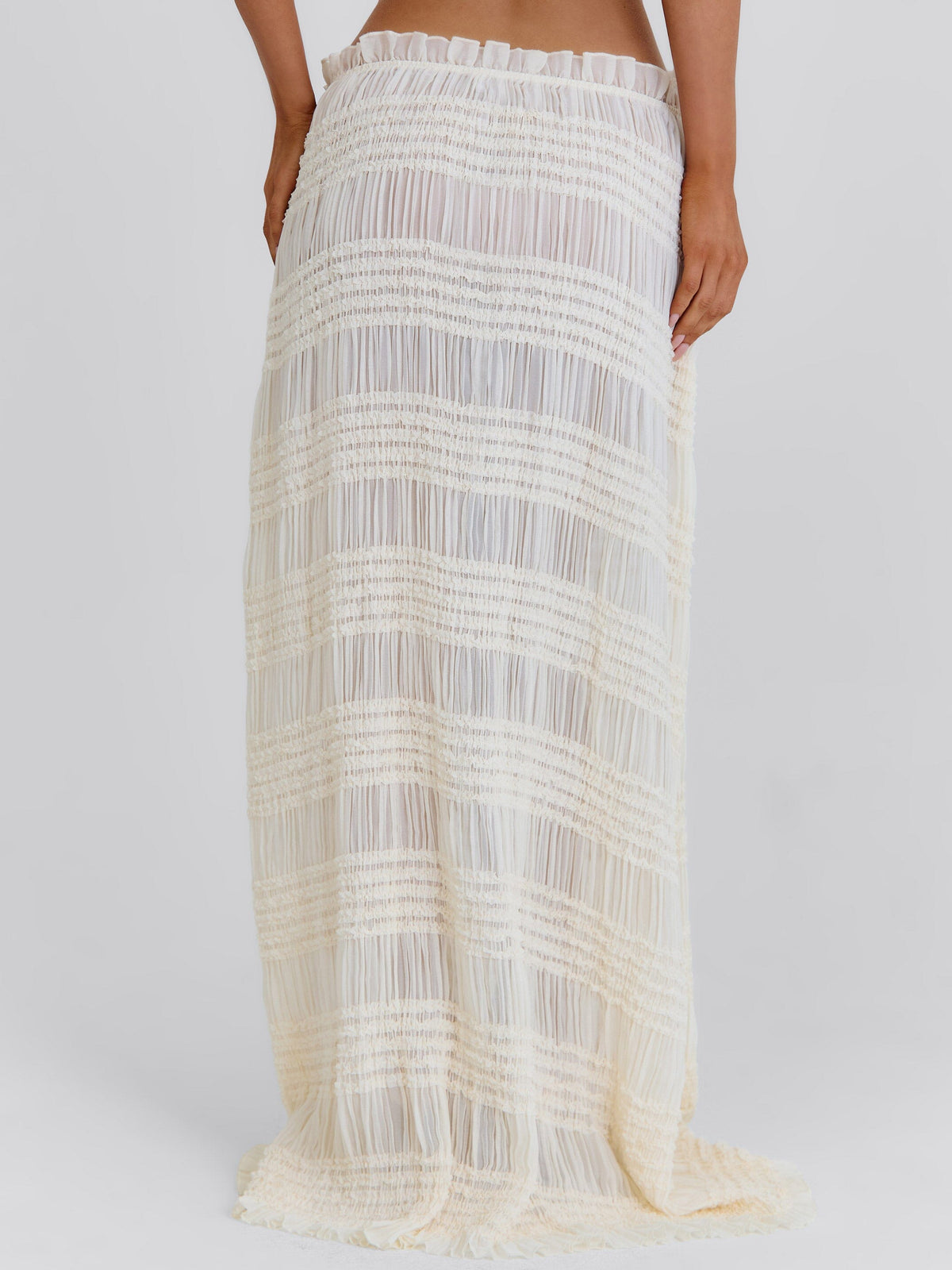 Cassidee Maxi Skirt Cream