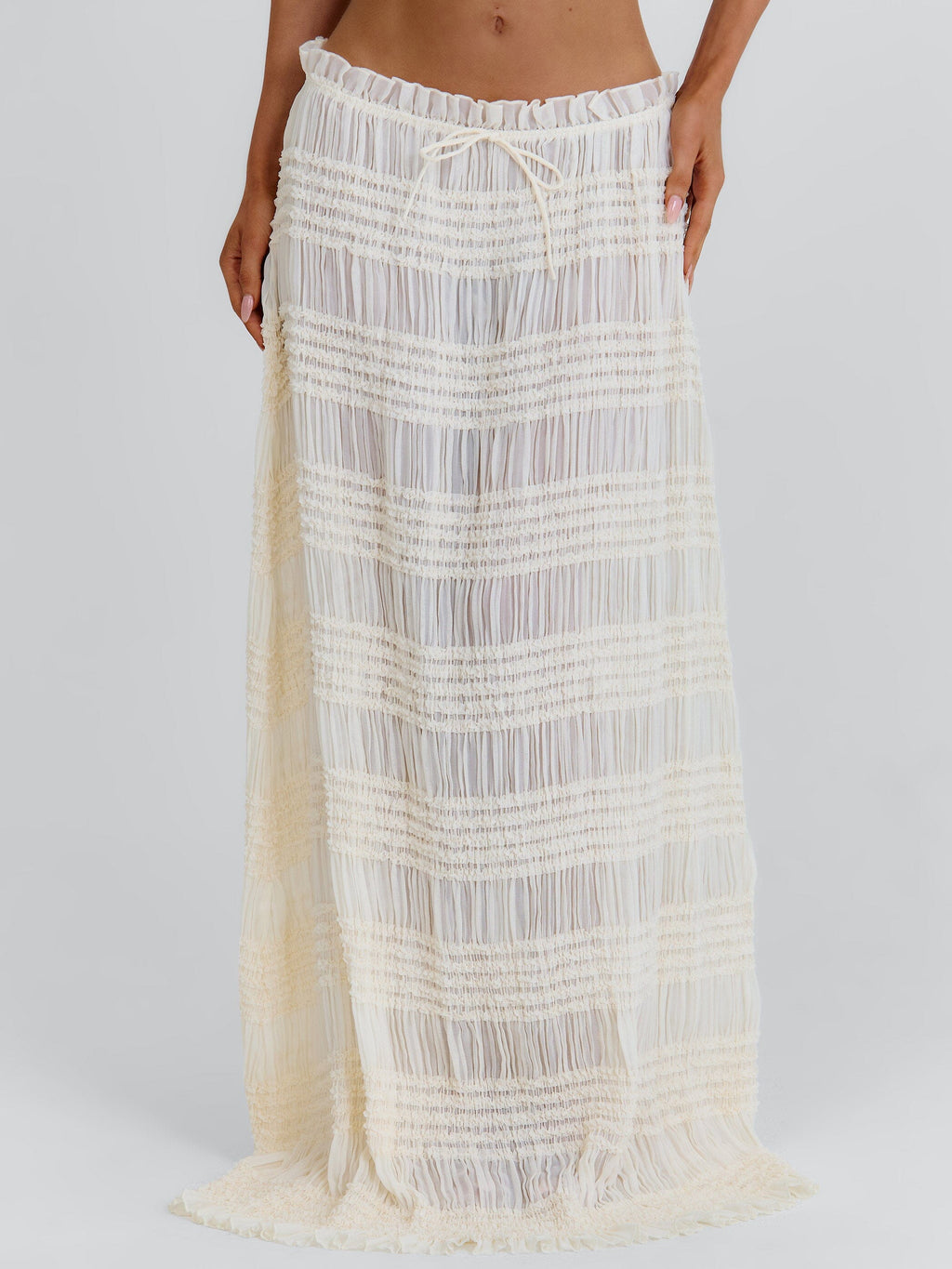 Cassidee Maxi Skirt Cream