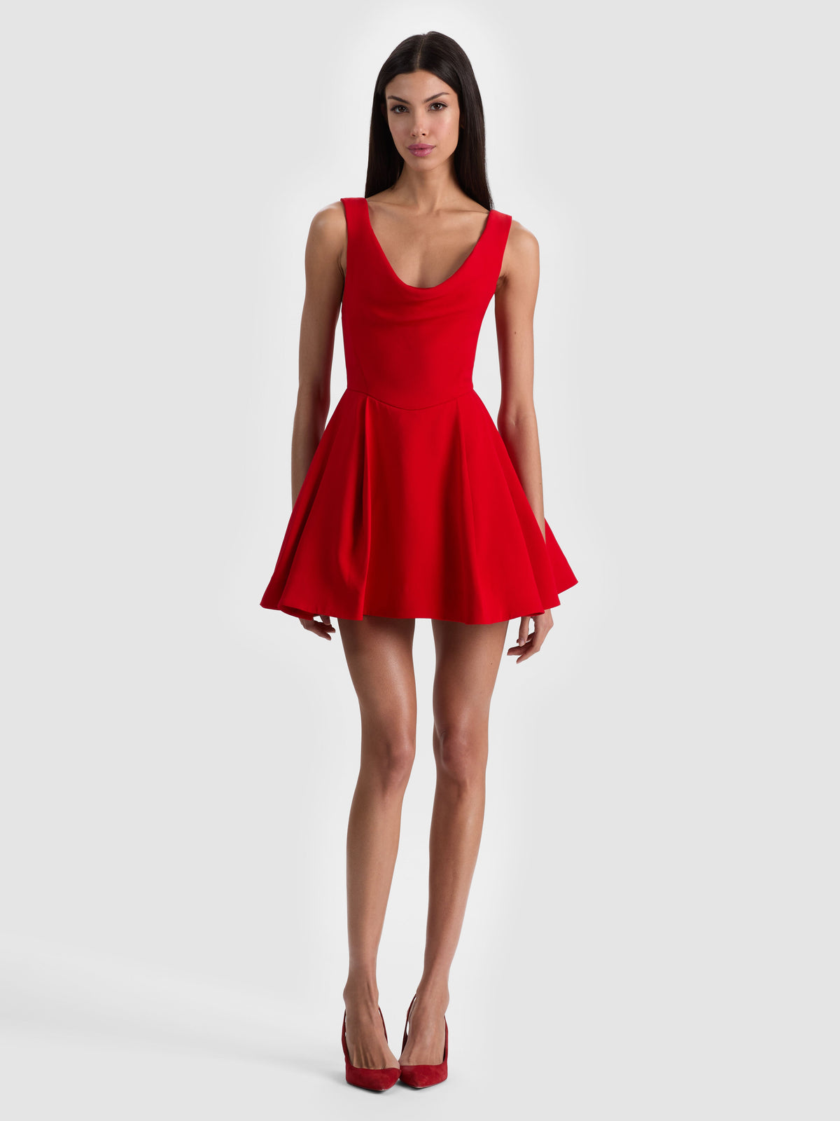 Estrella Mini Dress - Chili Pepper