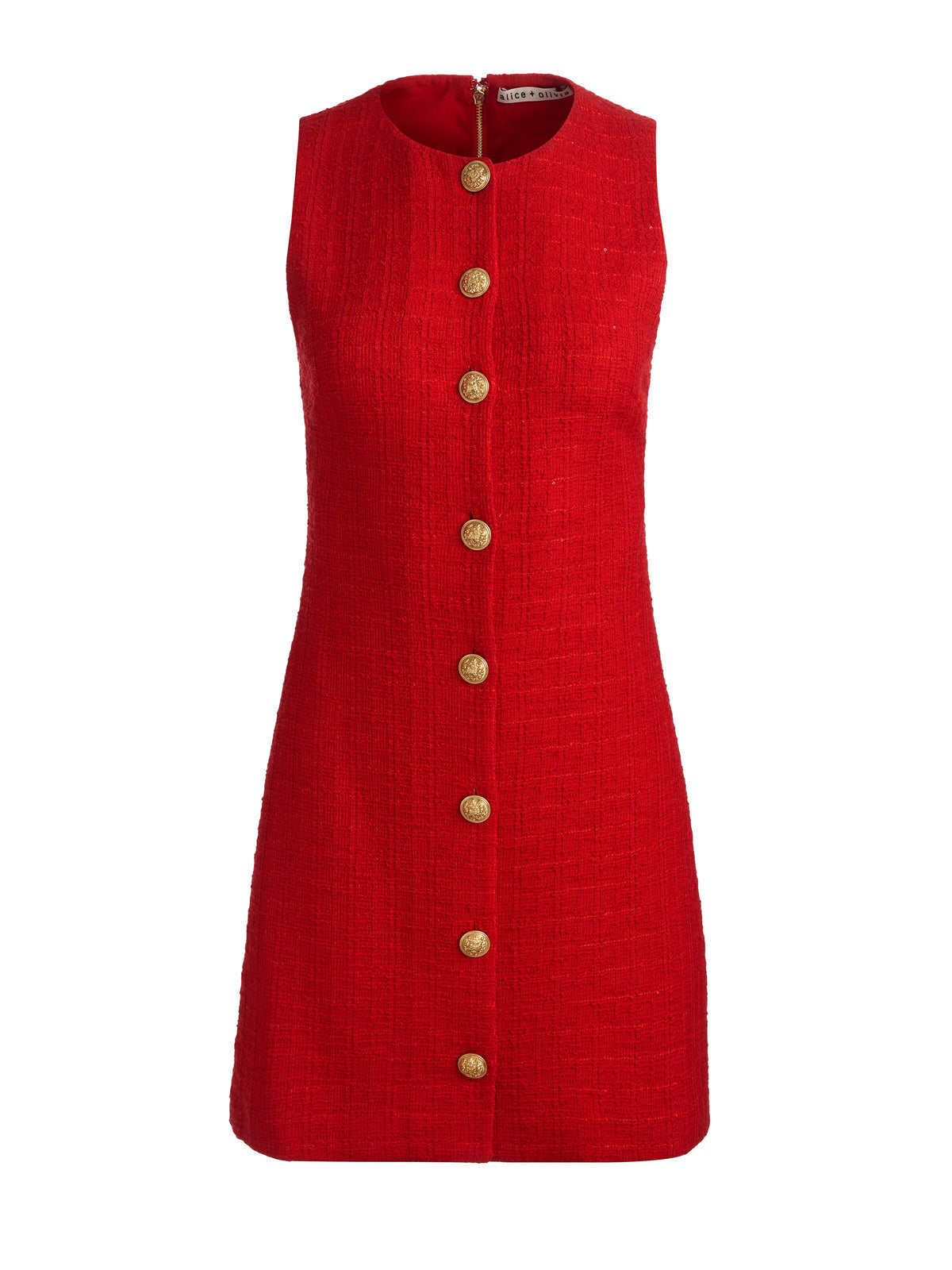 Cade Mini Dress - Chili Pepper