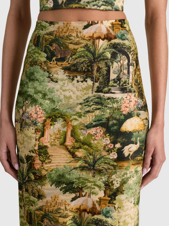 Maeve Slip Skirt - Terrain Lg
