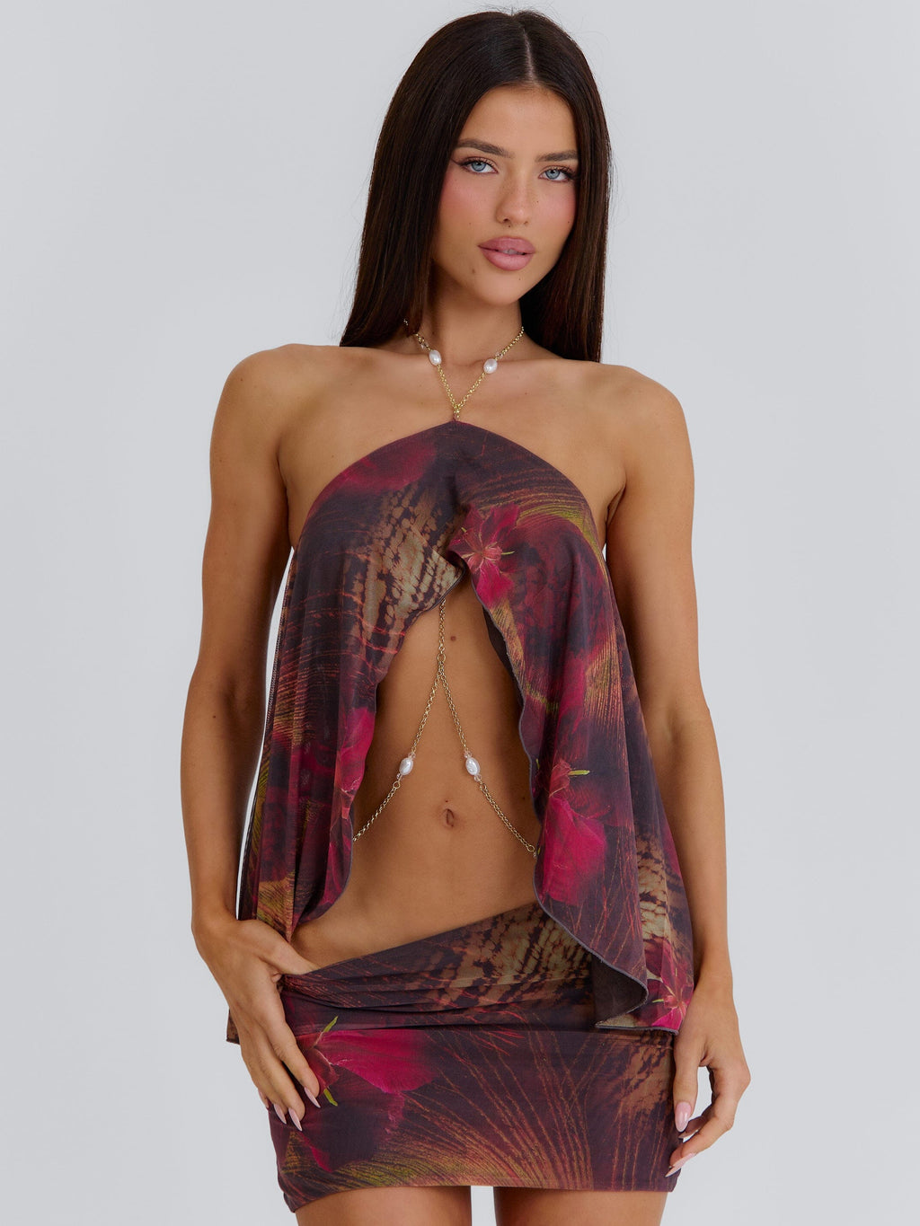 Eirene Mini Dress Posie
