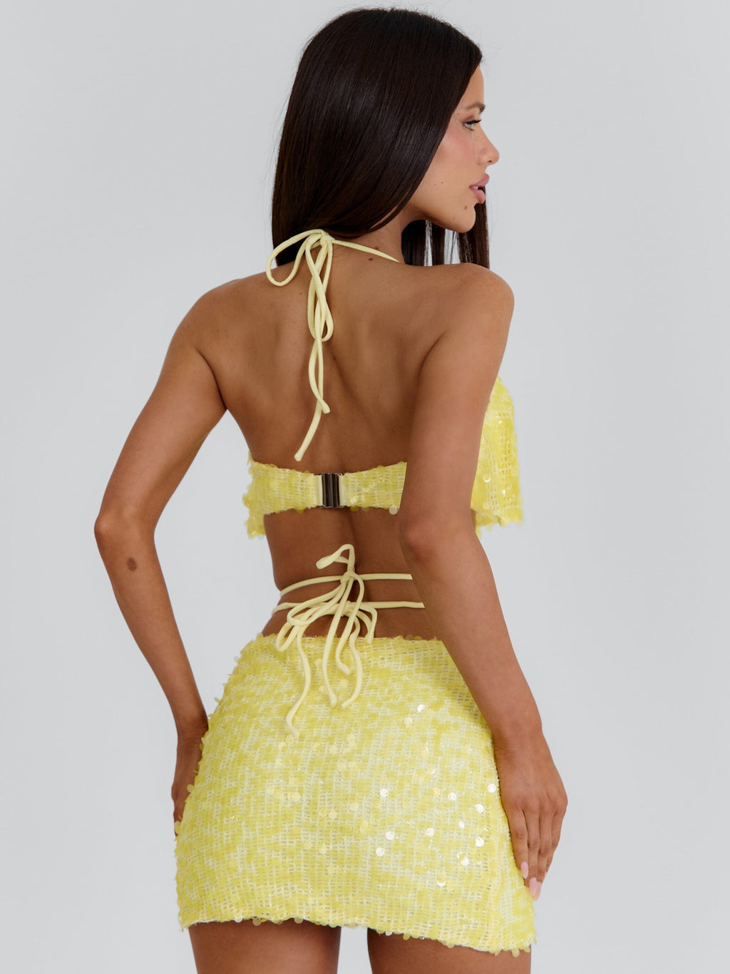 Emari Mini Skirt Yellow