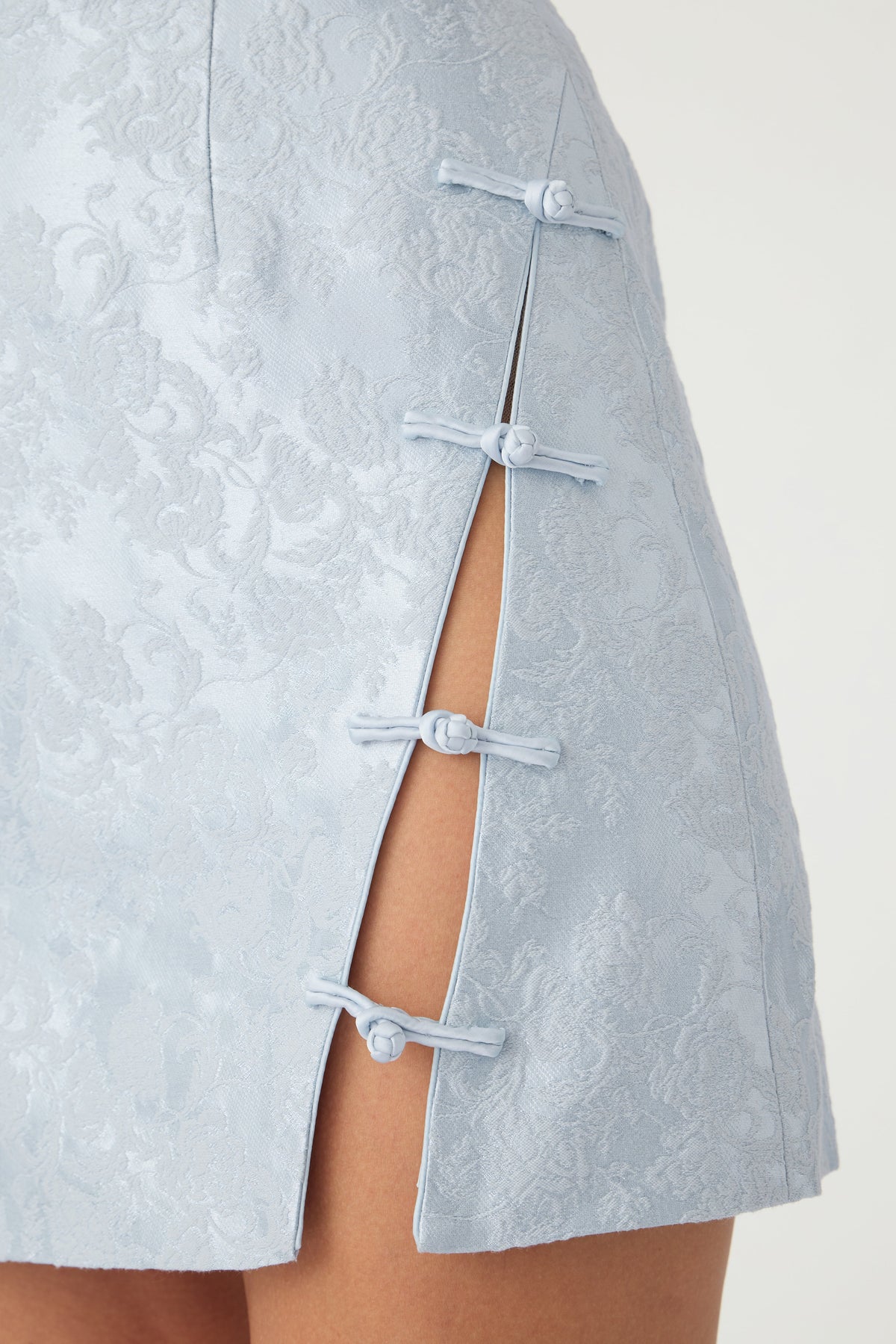 Ines Brocade Mini Dress