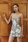 Maria Brocade Mini Dress