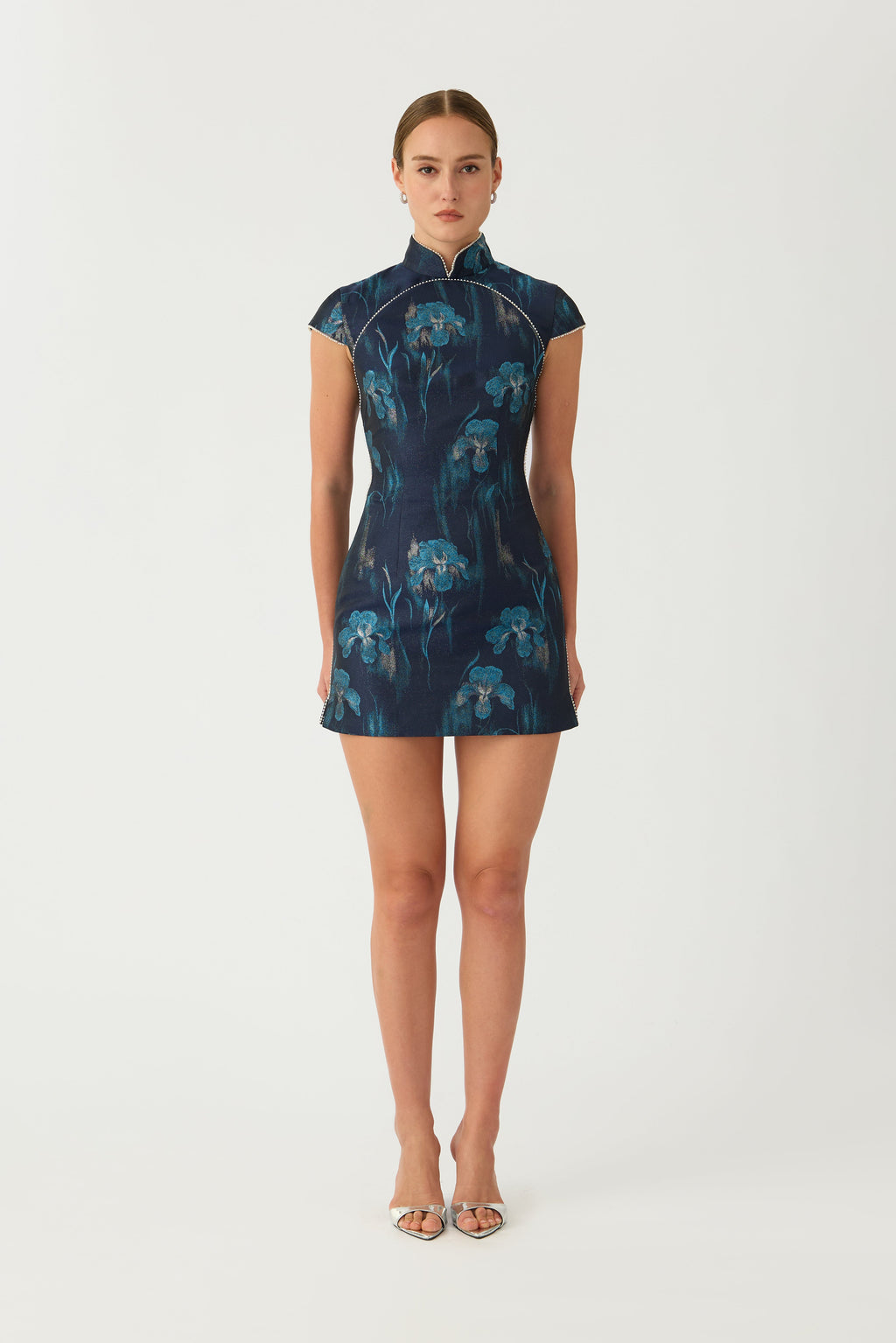 Cara Jacquard Mini Dress