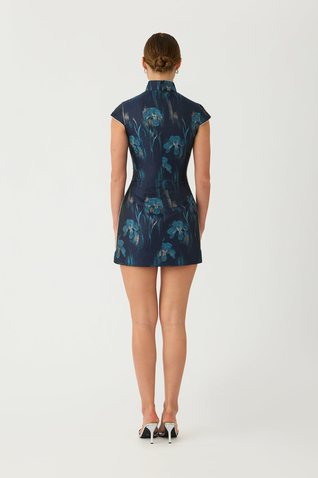 Cara Jacquard Mini Dress