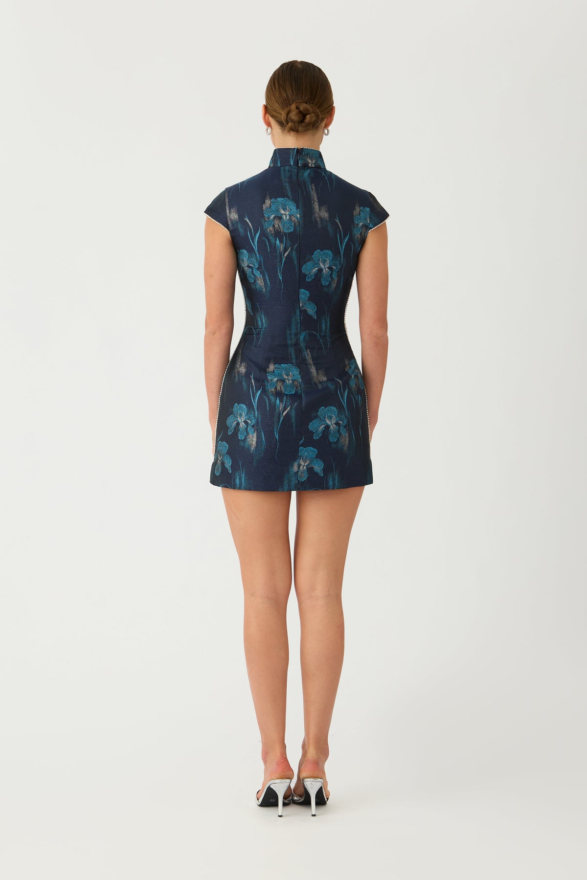 Cara Jacquard Mini Dress