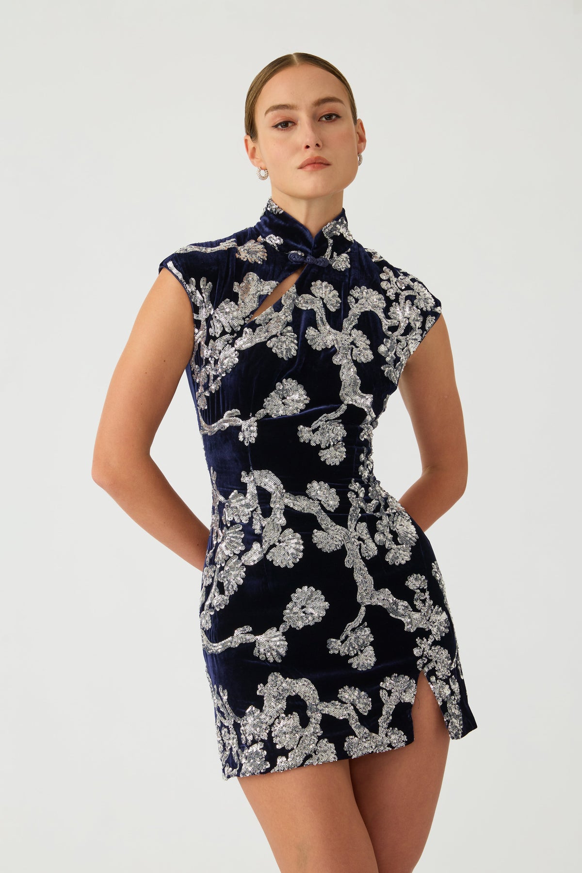 Devon Velvet Mini Dress