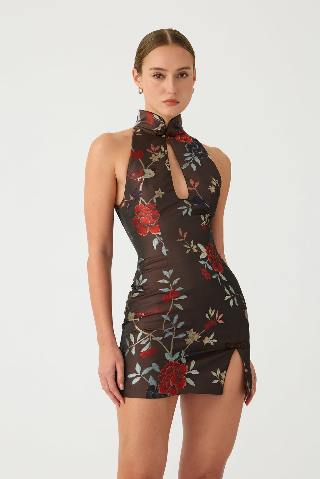Eva Jacquard Mini Dress