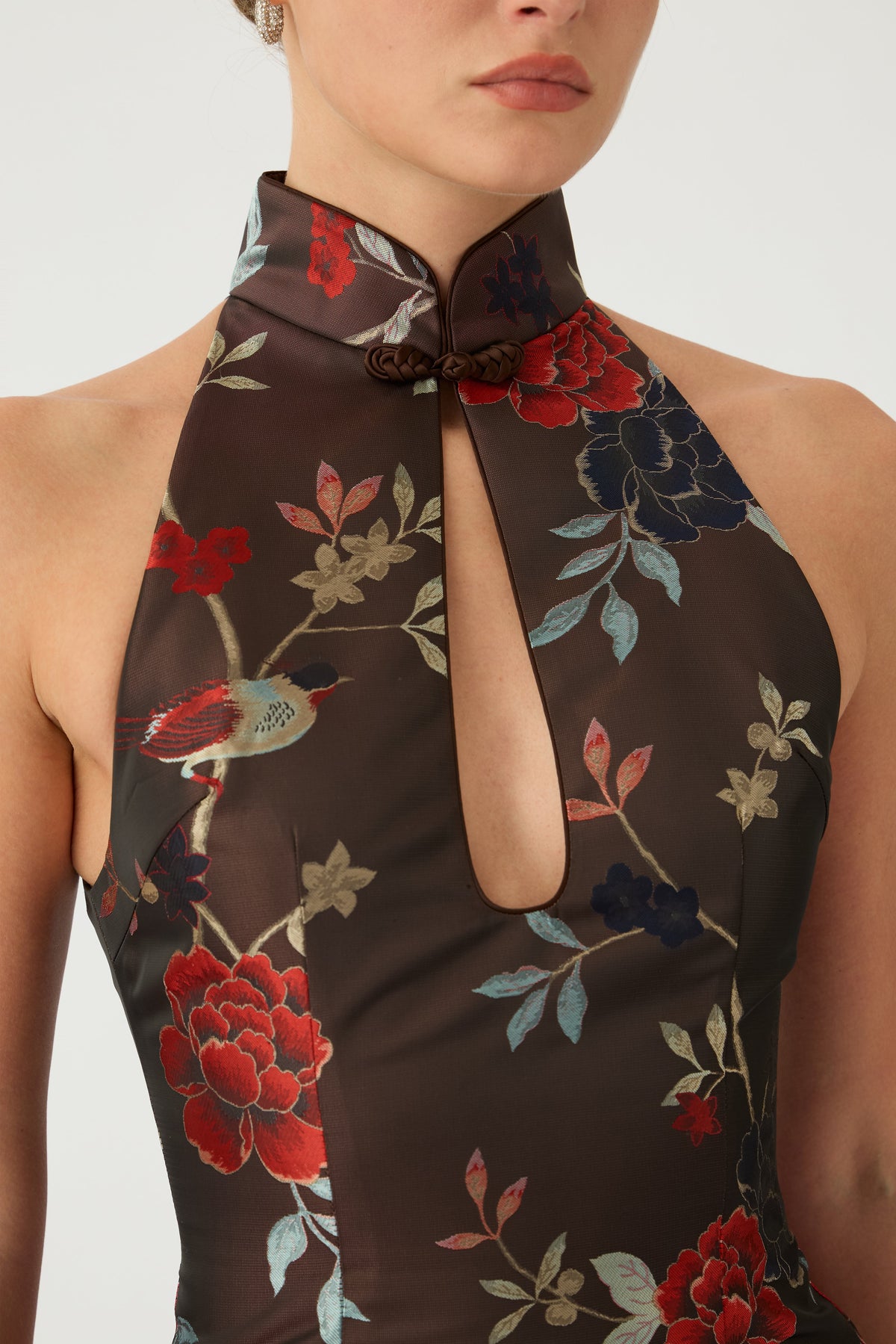 Eva Jacquard Mini Dress