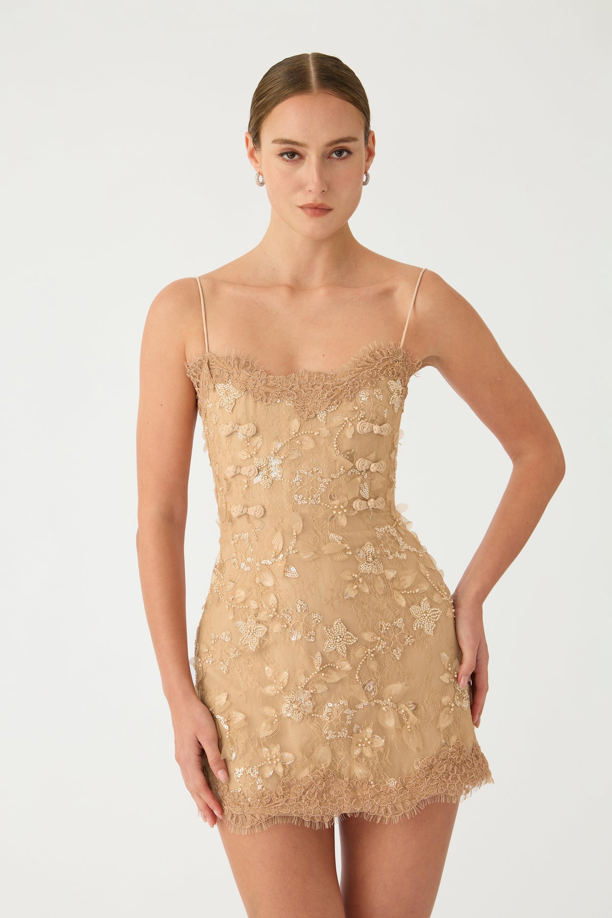 Romy Lace Mini Dress