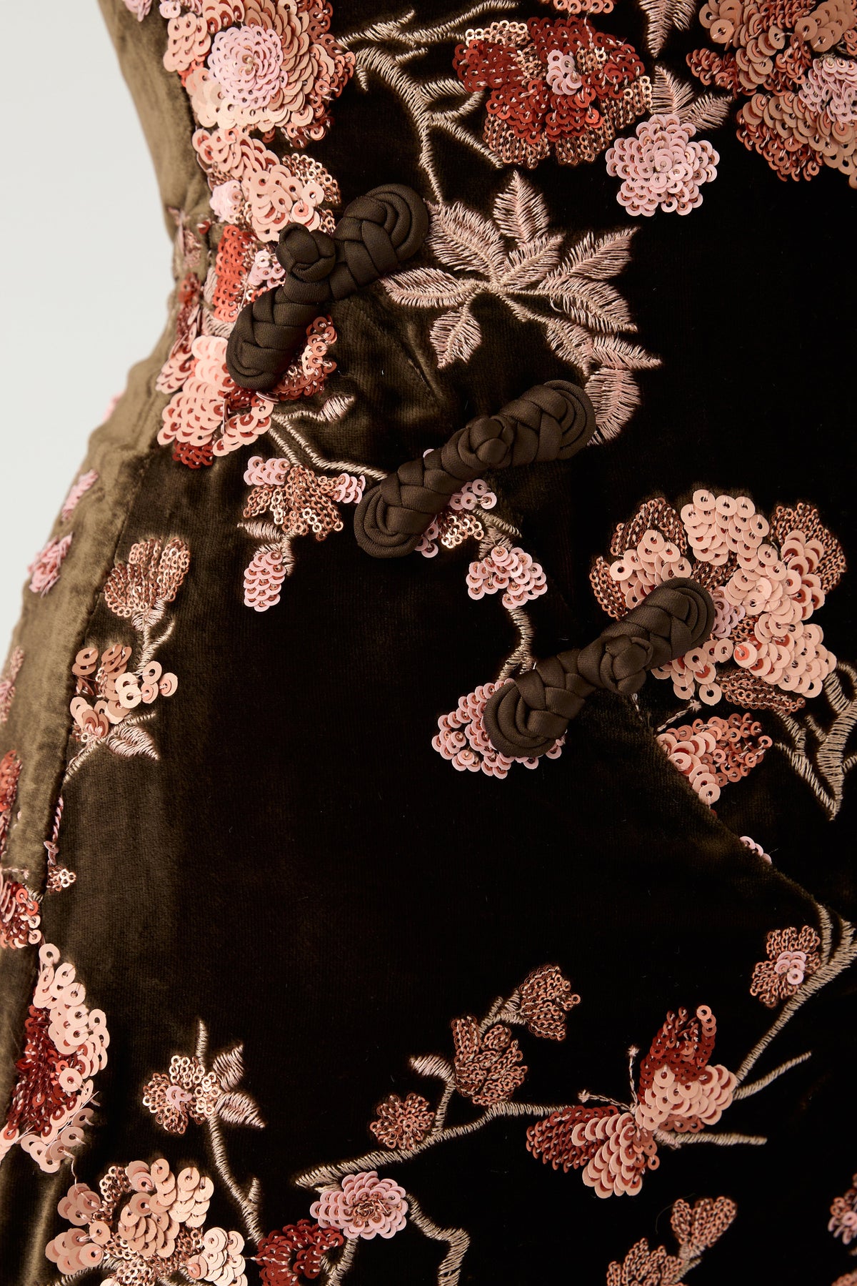 Anna Embroidered Mini Dress