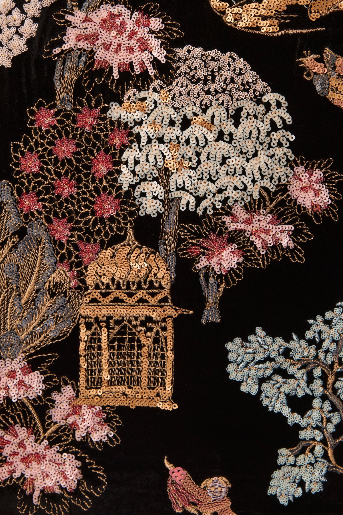 Jodie Embroidered Mini Dress