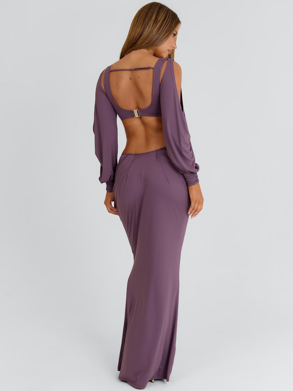 Hadasa Maxi Skirt Purple
