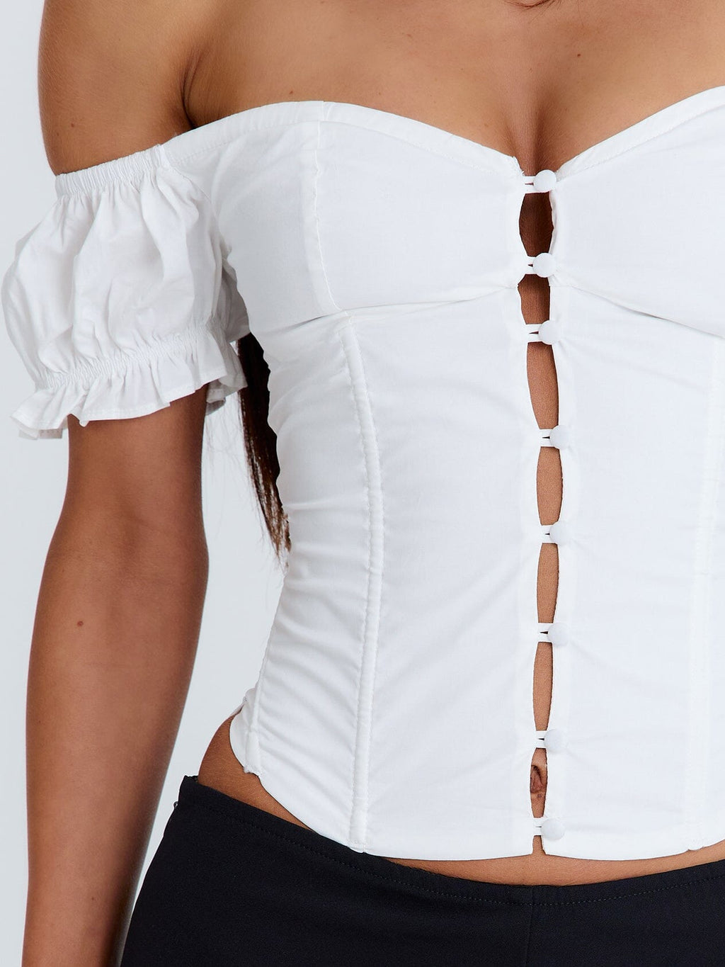 Hannai Top White