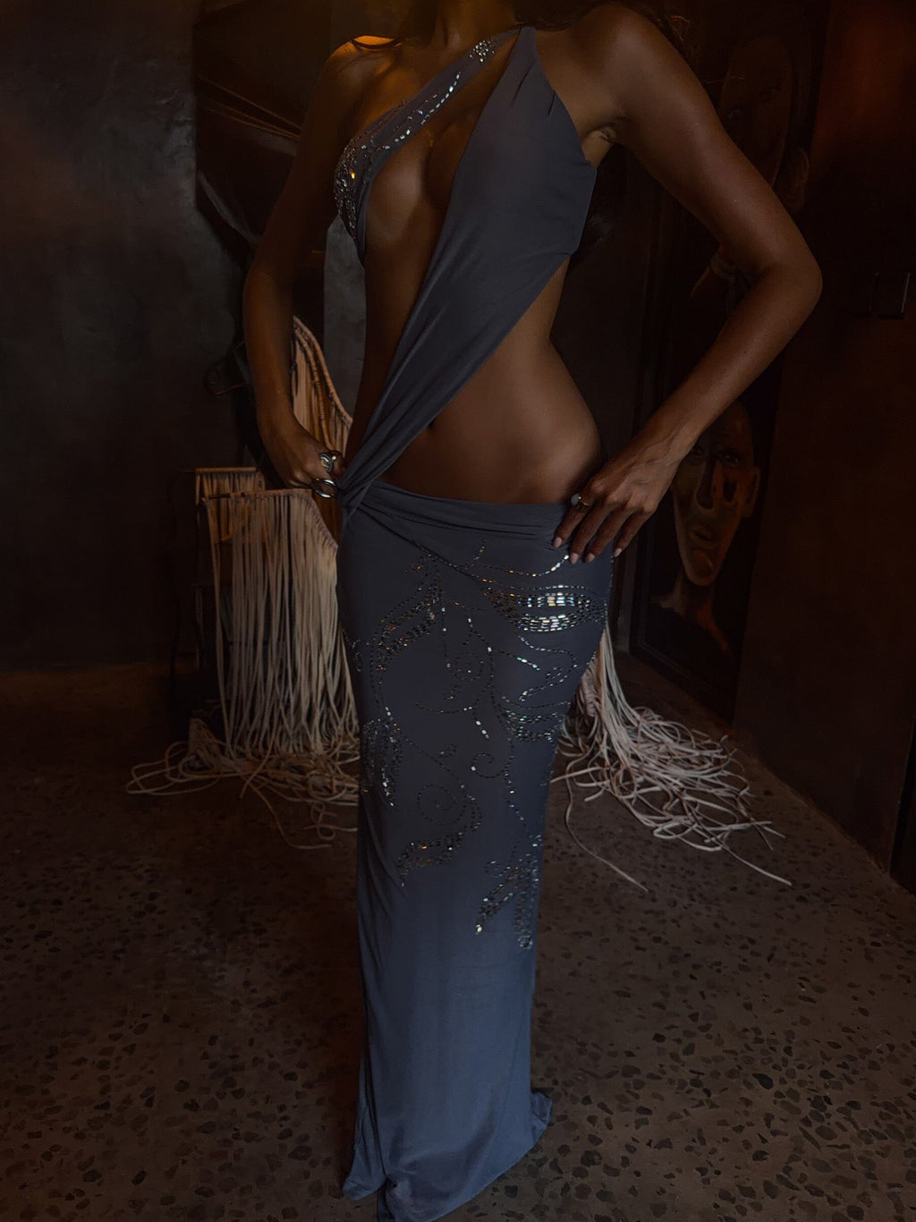 Leatrice Maxi Dress Slate