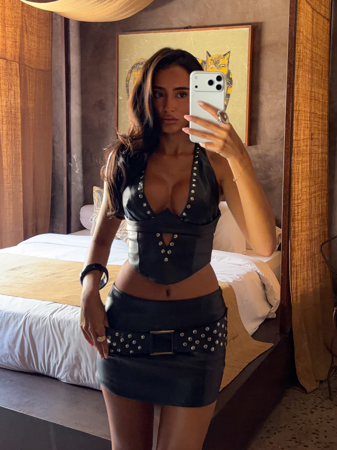 Kendal Corset Top Black