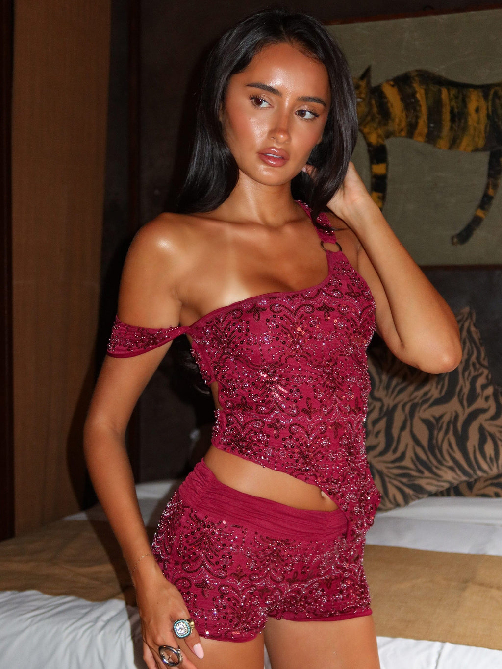 Roc Top Deep Red