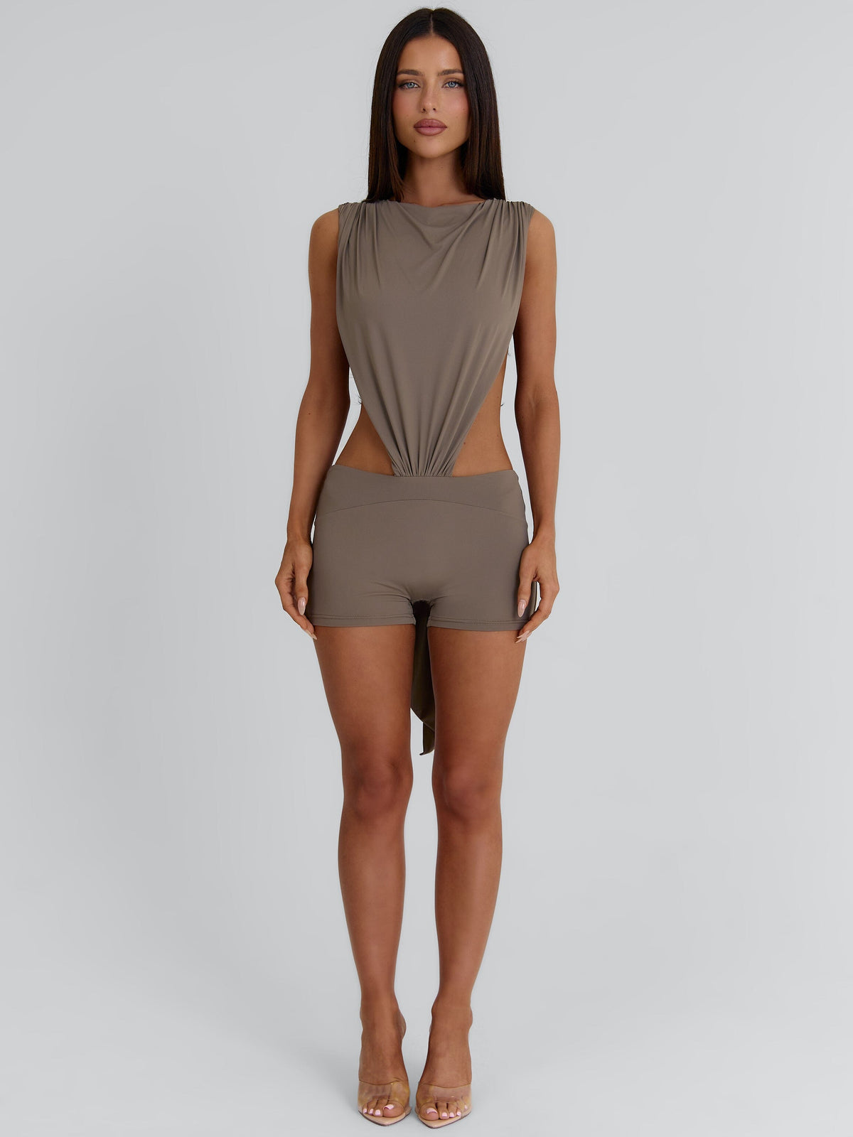 Jamya Playsuit Stone