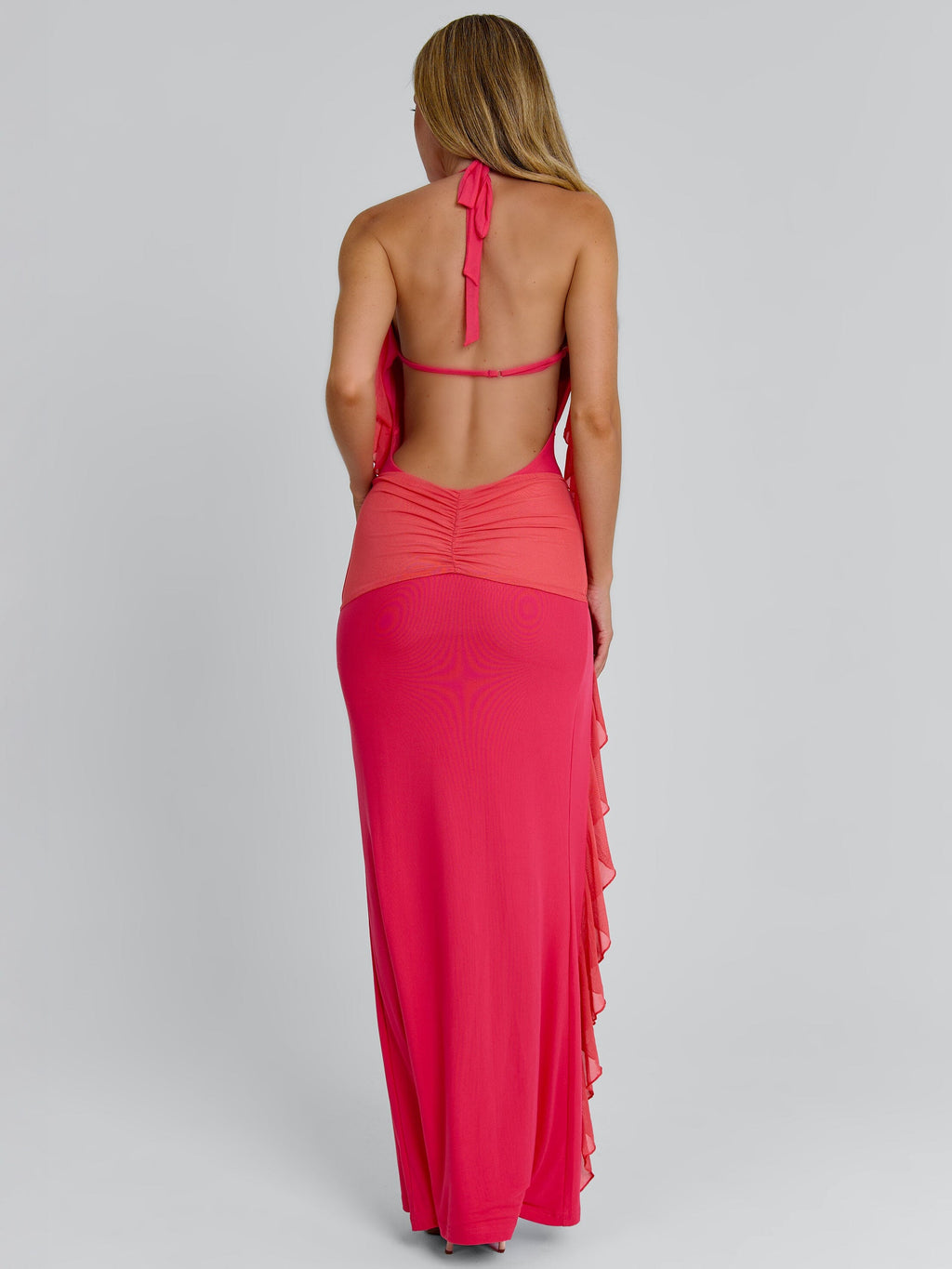 Janie Maxi Dress Coral