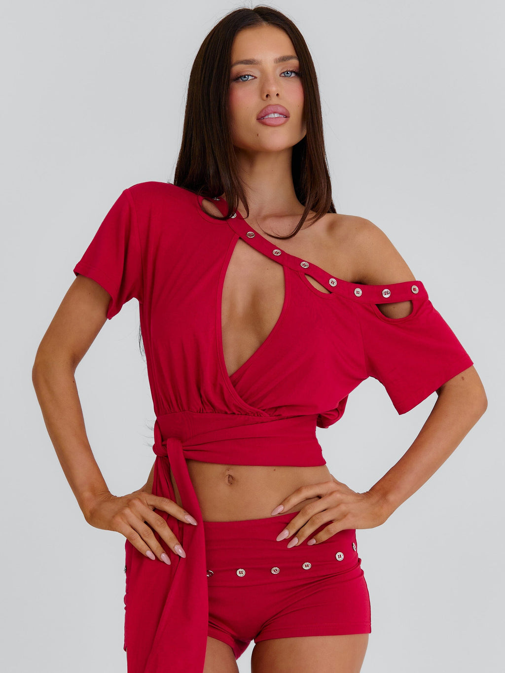 Janiya Shorts Red
