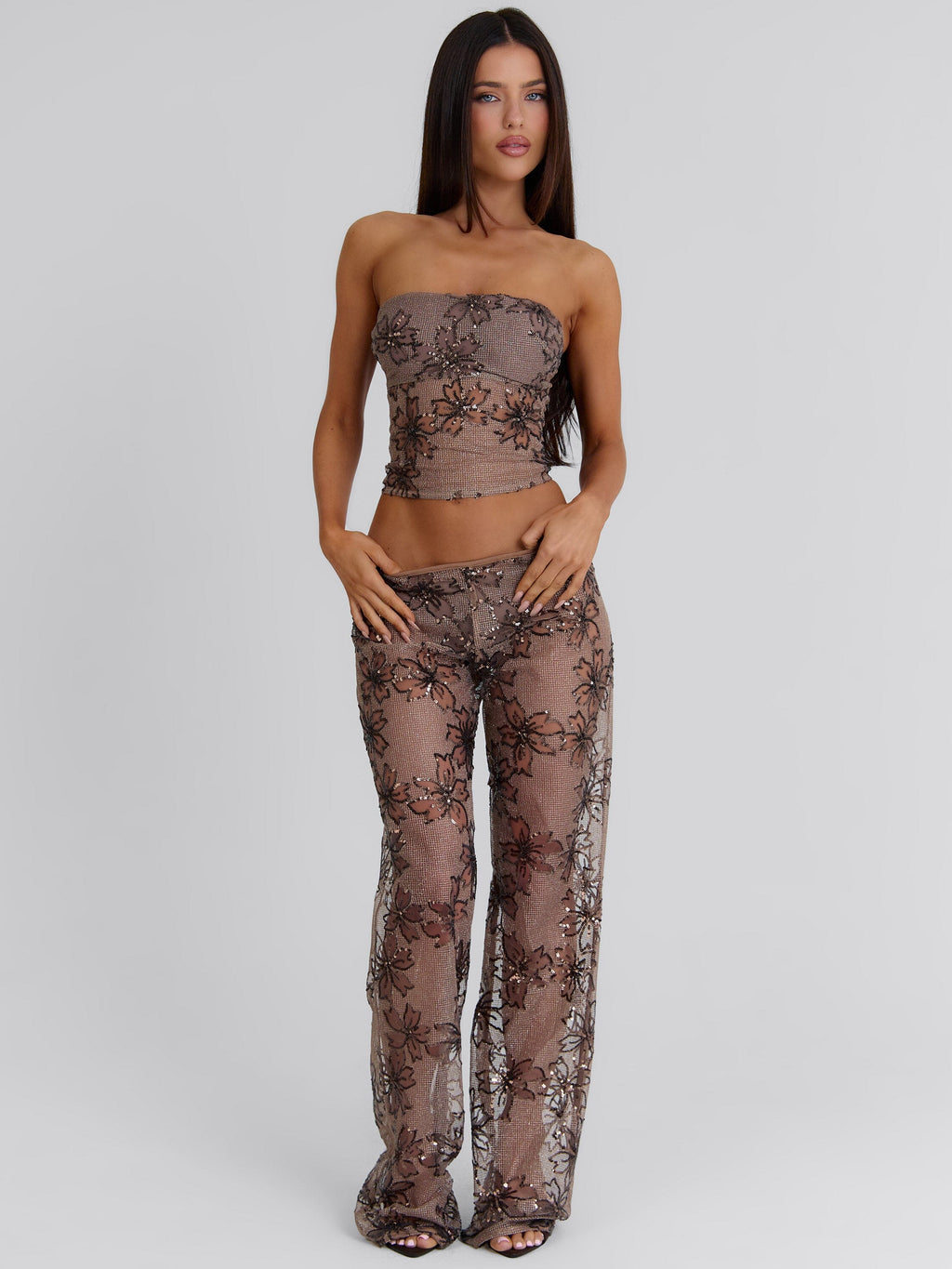 Jocelynn Corset Top Taupe