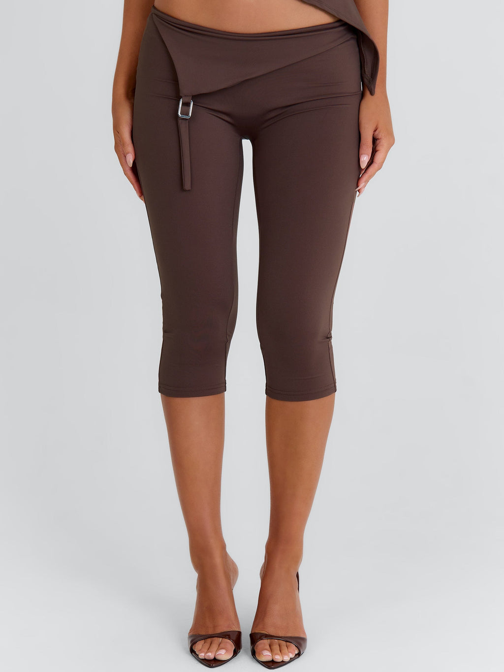 Juliett Capri Pants Chocolate