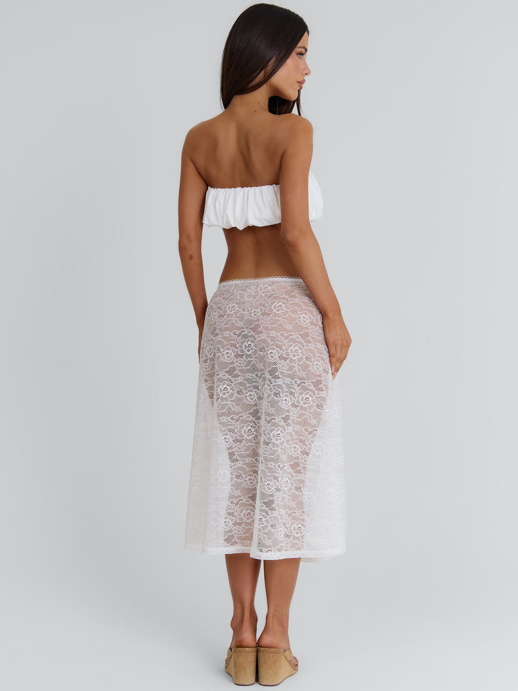 Kailyn Crop Top White