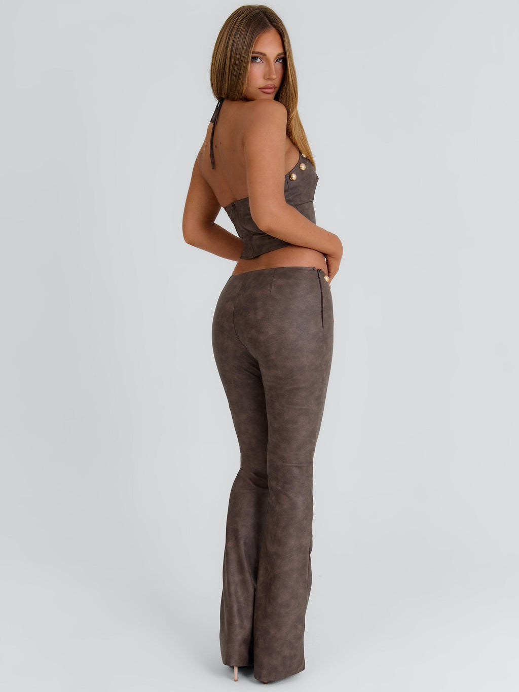 Kamaris Pants Brown