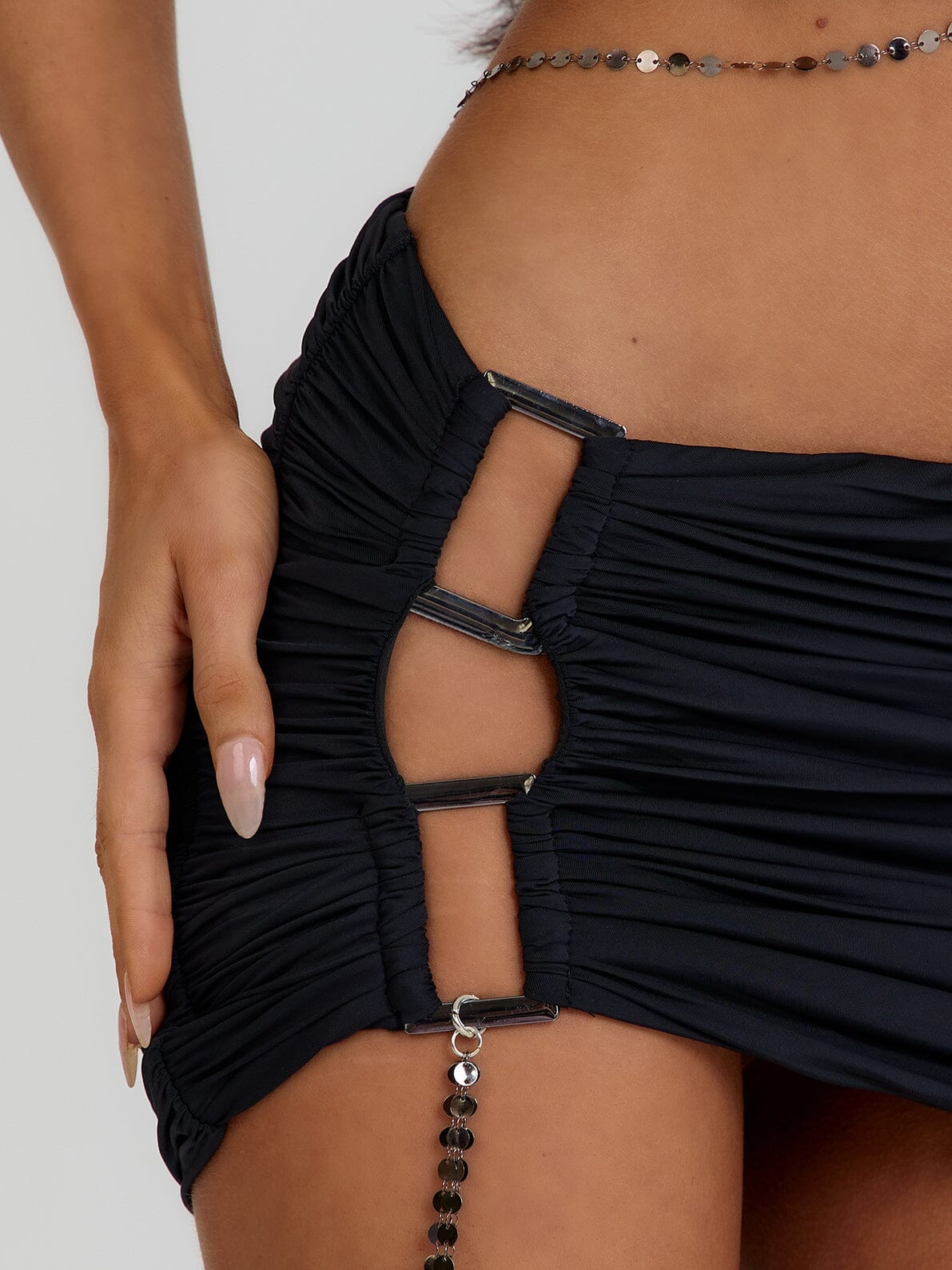 Katy Mini Skirt Black