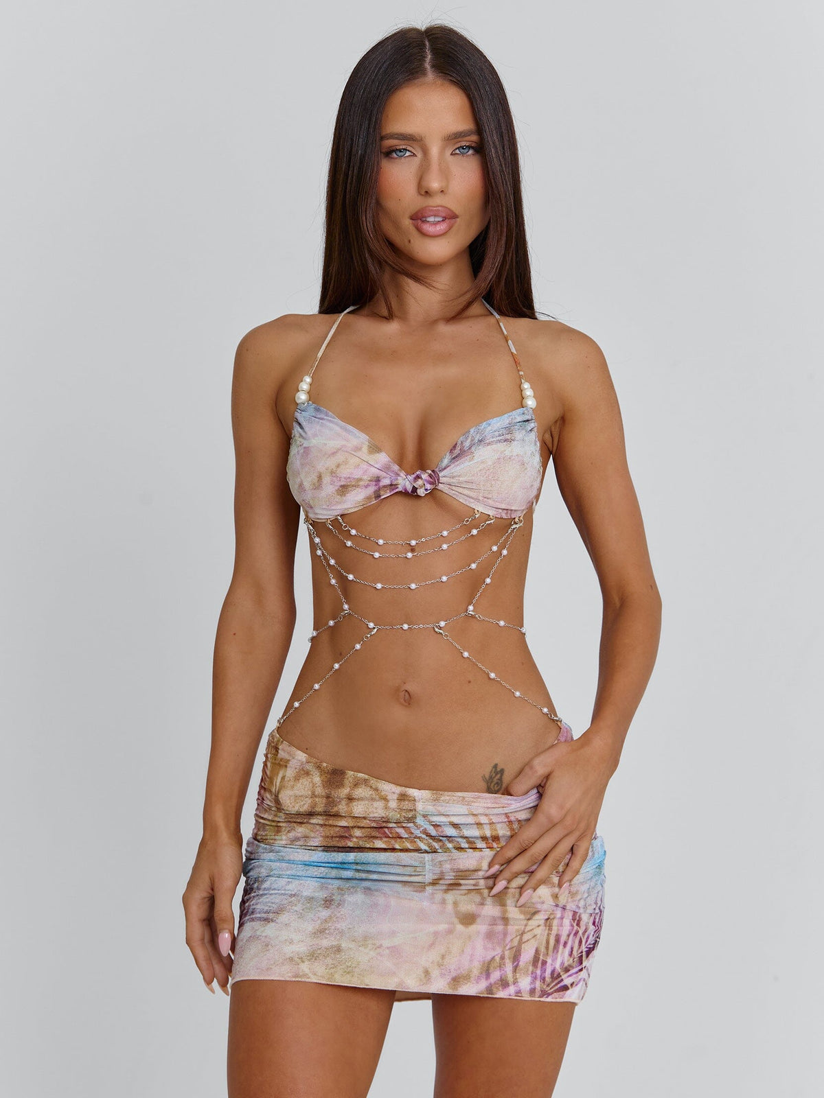 Kella Mini Dress Lagrono Ocean