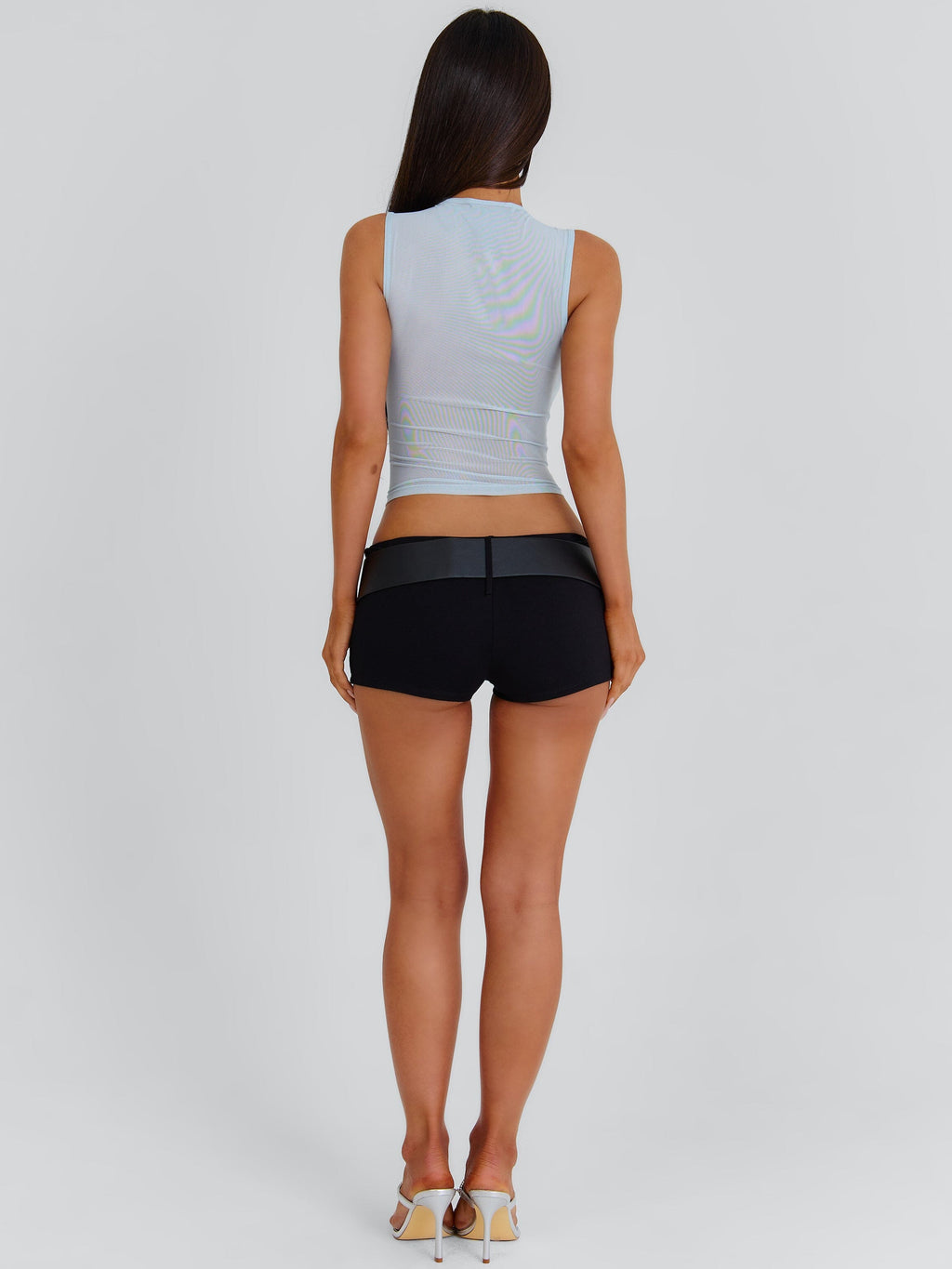 Kenya Crop Top Light Blue