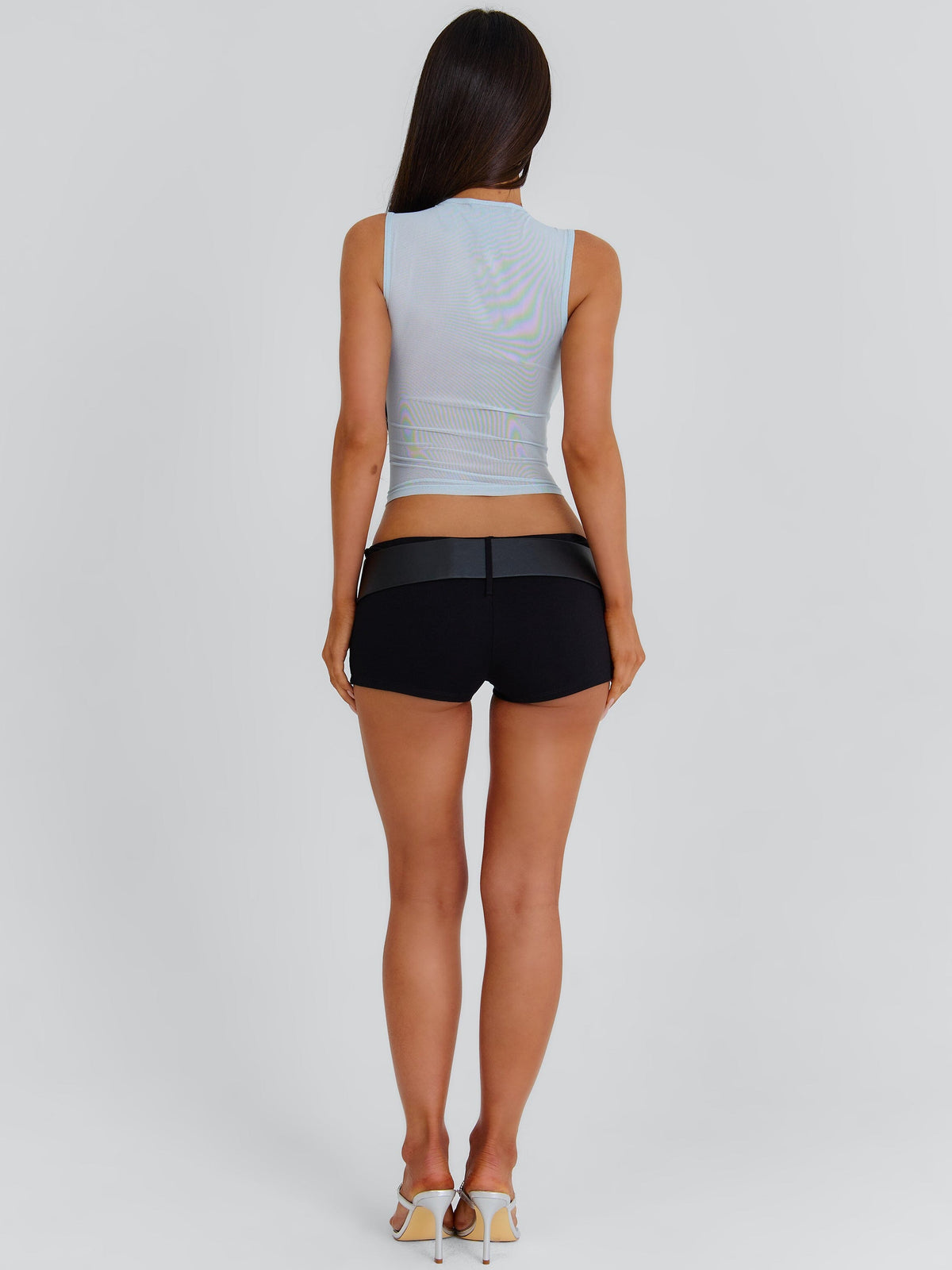 Kenya Crop Top Light Blue