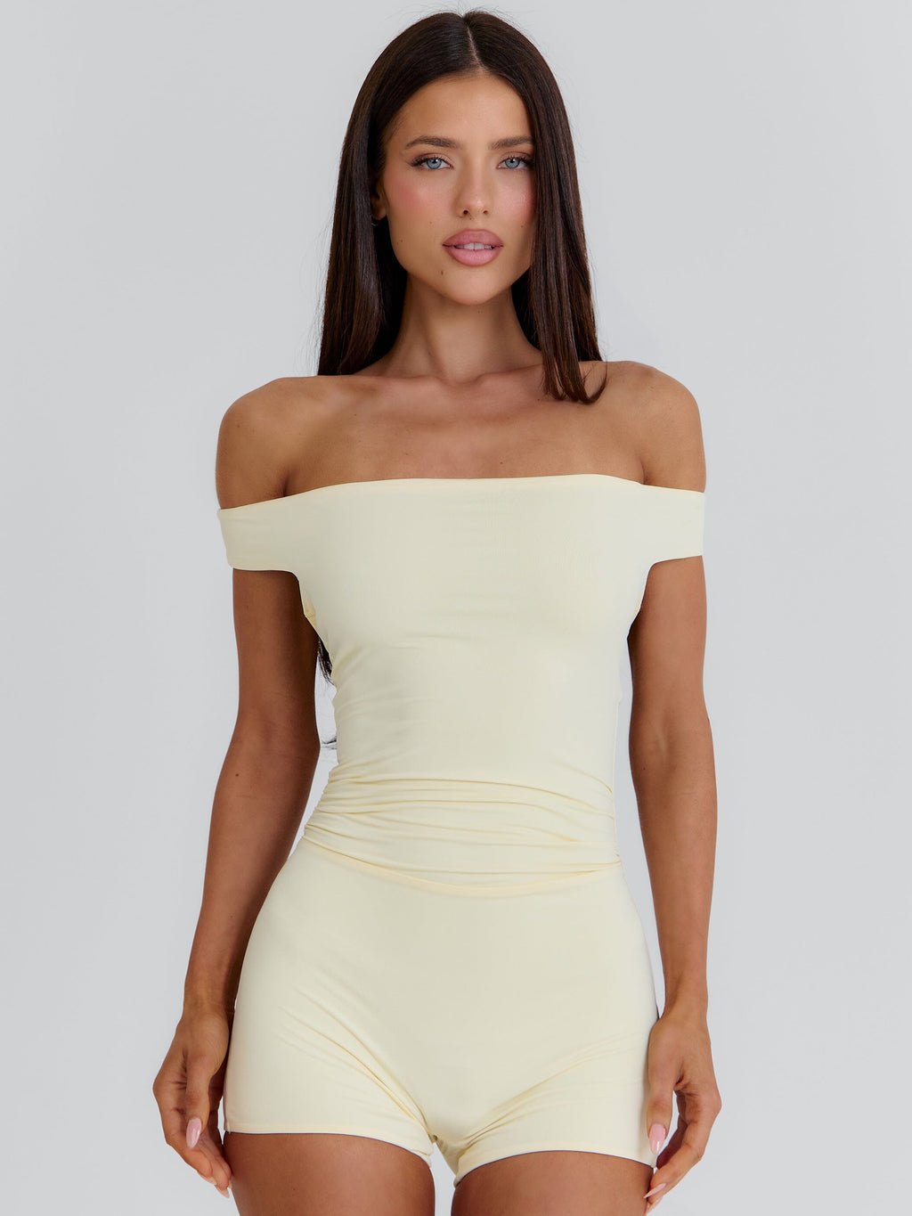 Mina Playsuit Cream