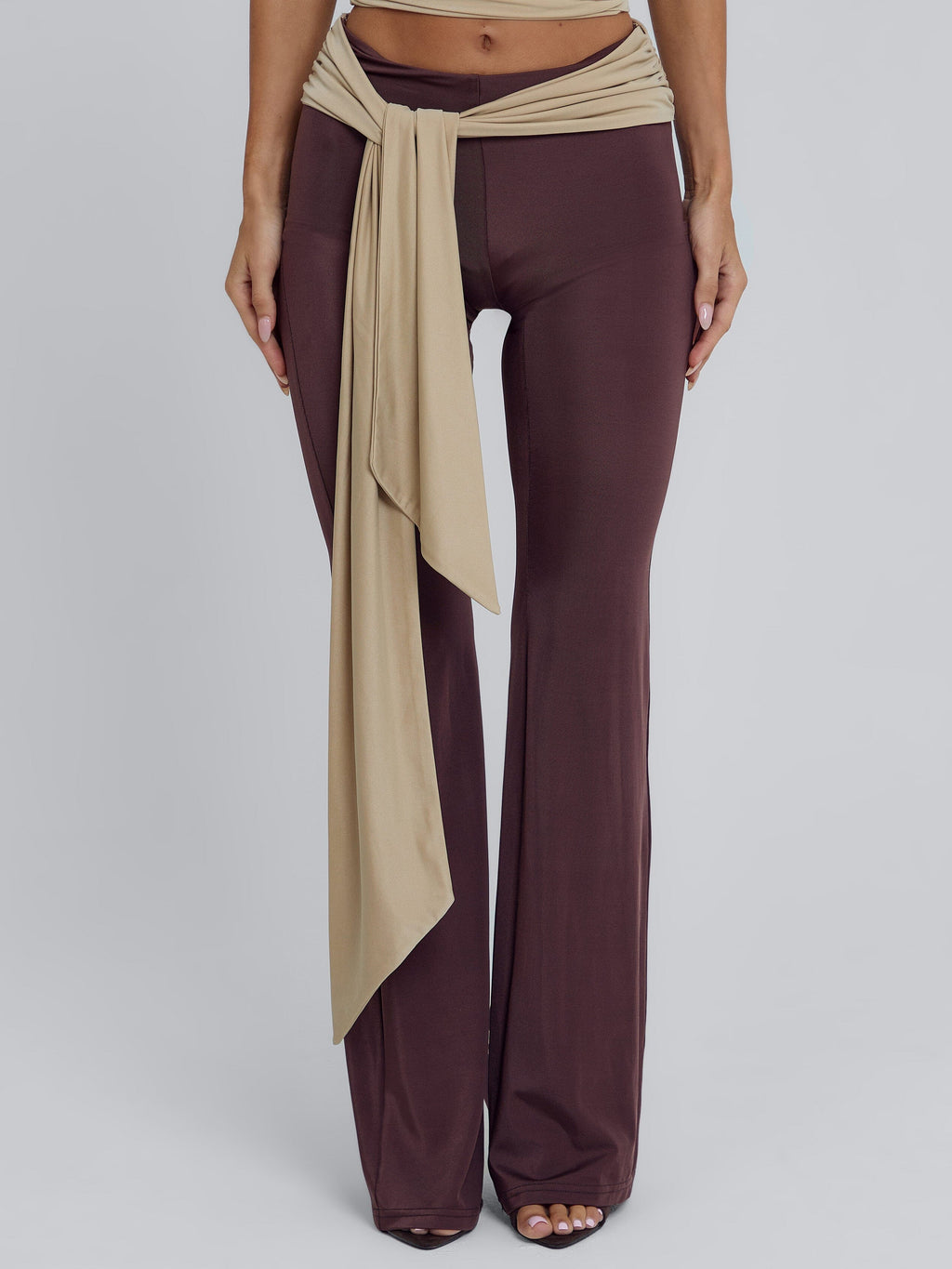 Minna Pant Brown Tan