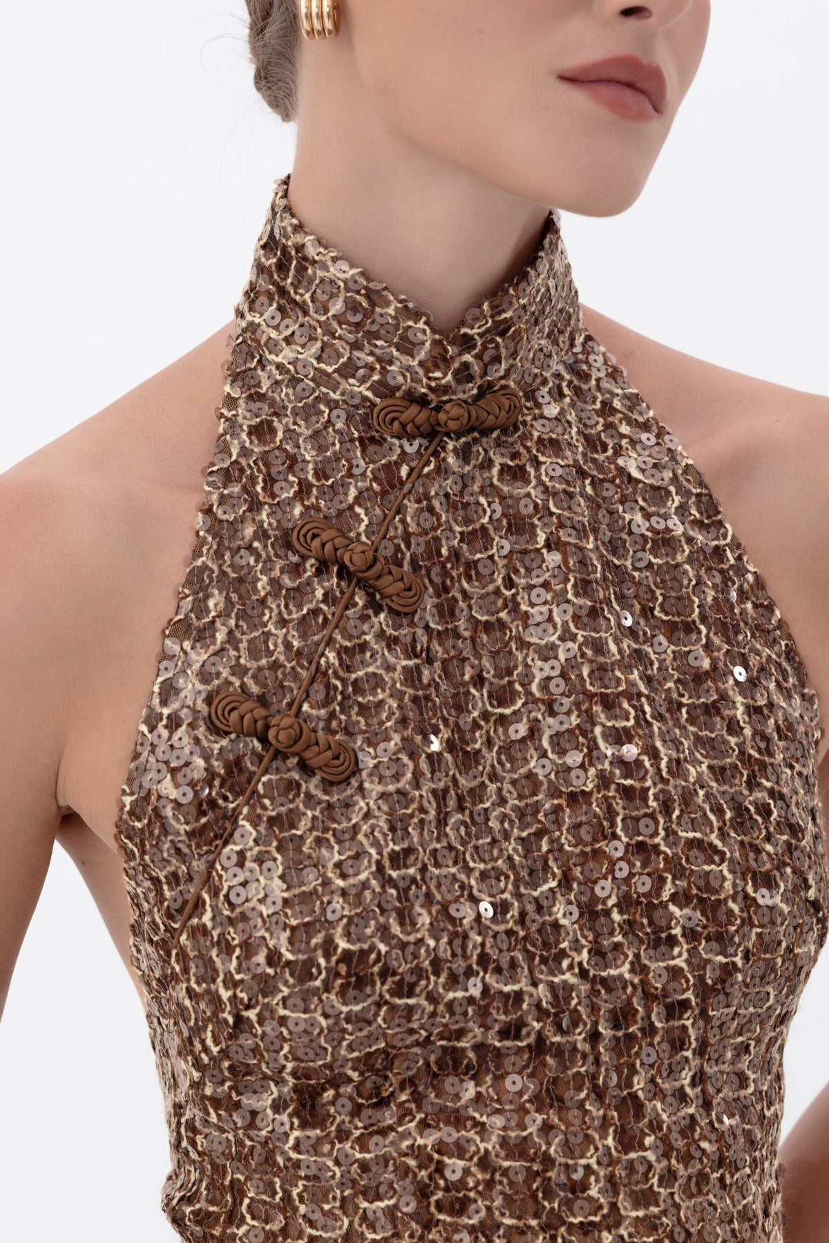 Jacqui Sequin Mini Dress