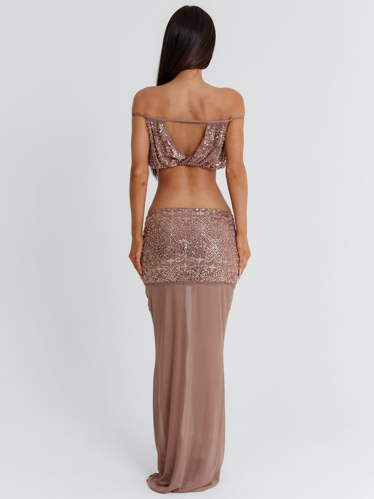 Patience Crop Top Taupe