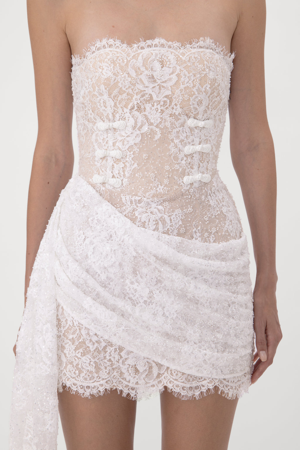 Amelita Lace Mini Dress