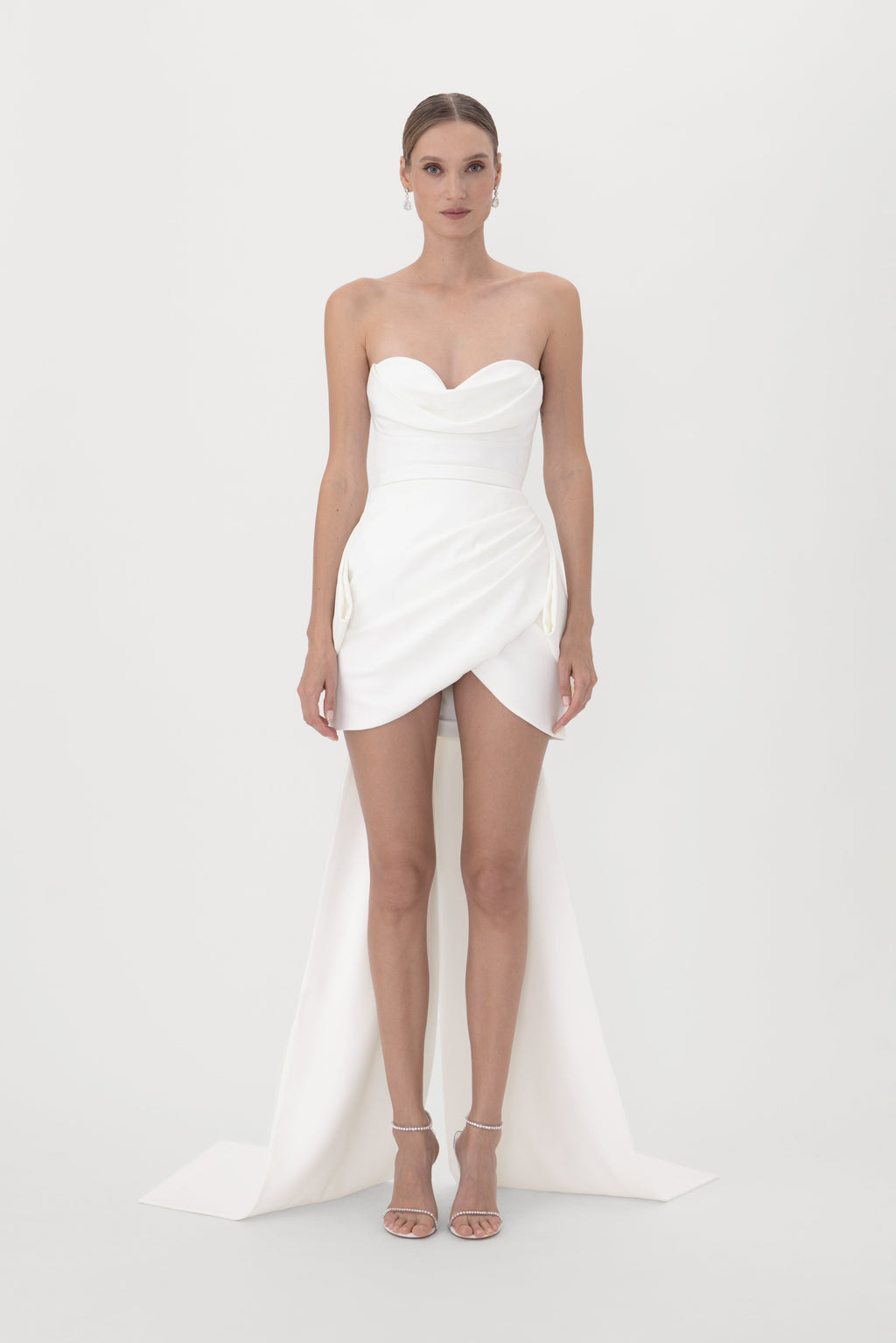 Thea Crepe Mini Dress