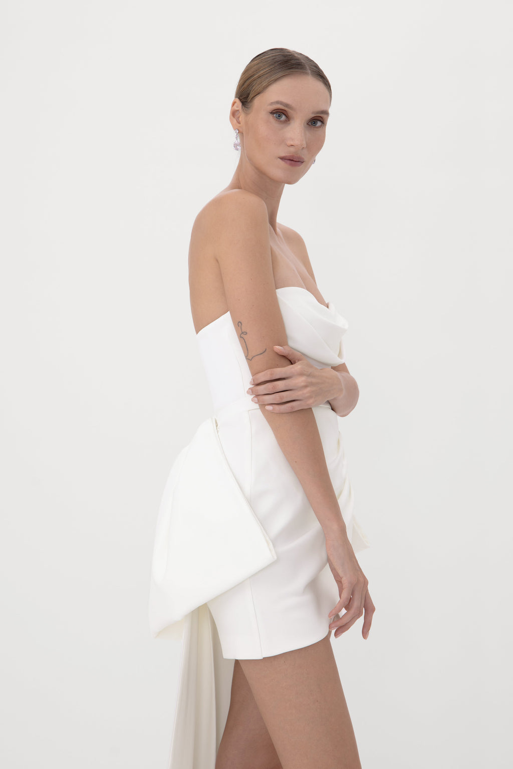 Thea Crepe Mini Dress